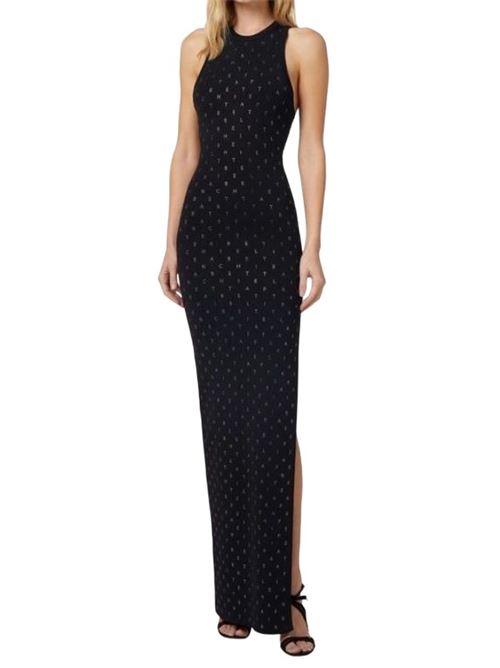 Red carpet dress in viscose knit ELISABETTA FRANCHI | AM40B42E2.110